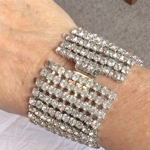 Vintage Rhinestone Bracelet